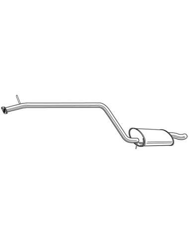 Silenciador posterior Walker 24068 - FORD CONNECT 1.8TDI / TDCI 05