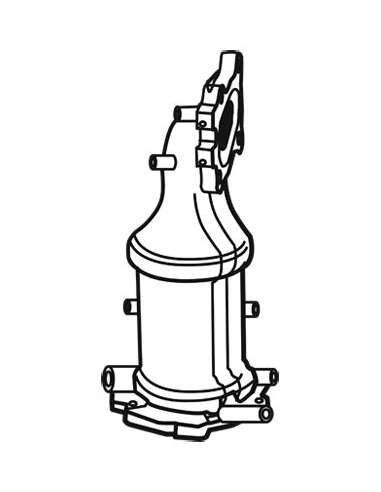 Catalizador Walker 28696 - NISSAN X-TRAIL 2.2D 01/00- CA