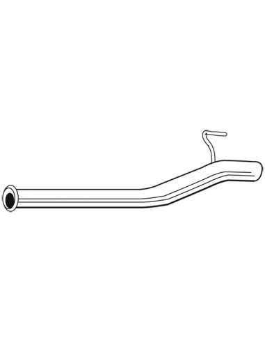 Tubo de escape Walker 71134 - MERCEDES C200 CDi 2/96-05/00