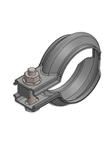 Pieza de fijación, sistema de escape Walker 80299 - CLAMP - 1 PACK - TOYOTA