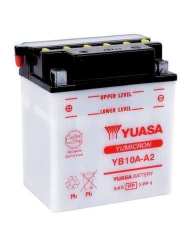 Batería de arranque Yuasa YB10A-A2 - BATERIA YUASA YuMicron