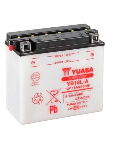Batería de arranque Yuasa YB18L-A - BATERIA MOTO  YUASA YuMicron