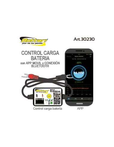 control de carga de bateria por bluetooth