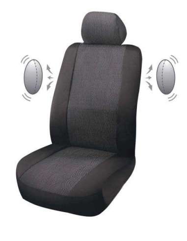 funda monoplaza delantera turismo con airbag