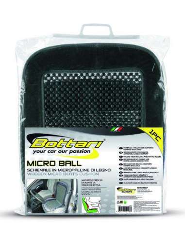 respaldo micro ball negro