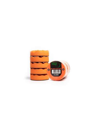 Esponja para pulimento plásticos naranja Gubosa 80 mm - Set 5 UD
