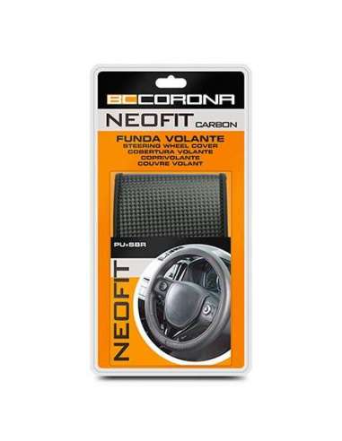 funda volante neo negra carbon