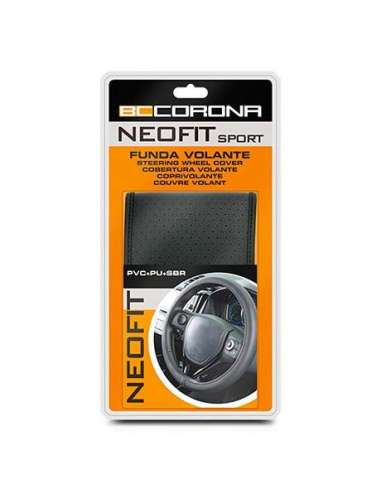 funda volante neo negra sport