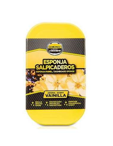 Esponja salpicaderos vainilla ABC Car Cleaners