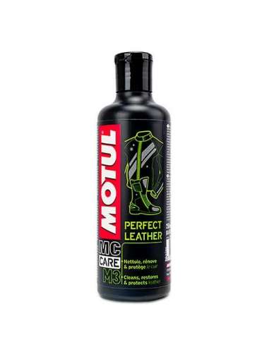 Crema limpia nutre piel chaleco motero Motul 250 ml