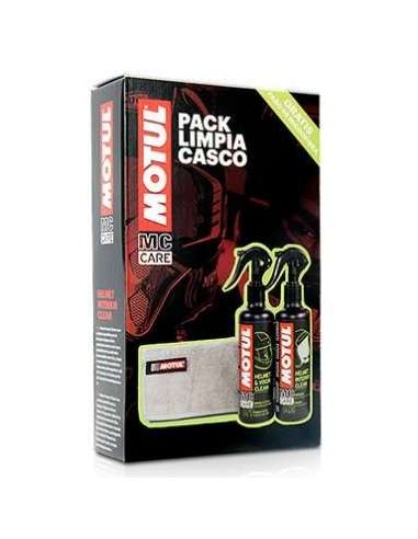 Pack limpia cascos Motul