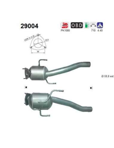 Catalizador As 29004 - PORSCHE CAYENNE S 4.5 V8 POS