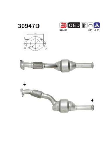 Catalizador As 30947D - RENAULT ESPACE 2.2DCI POS 00