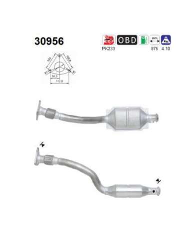 Catalizador As 30956 - RENAULT ESPACE 2.0I 16V