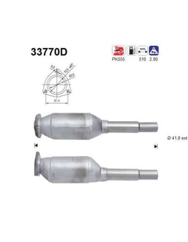 Catalizador As 33770D -  EXTINGUIDA SEAT IBIZA 1.9D 2/9 3-