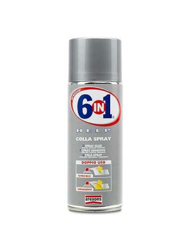 Spray adhesivo doble uso 6 en 1 400 ml