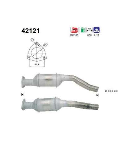 Catalizador As 42121 - AUDI A4 1.6 11