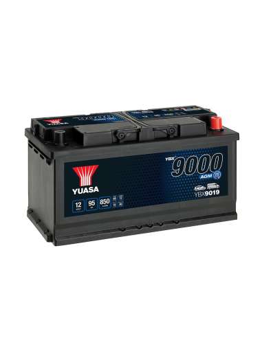 Batería Yuasa YBX9019 - 12V 95Ah EN 850A AGM