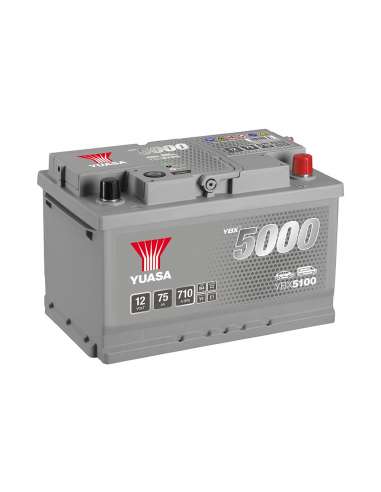 Batería Yuasa YBX5100 - 12V 75Ah EN 710A