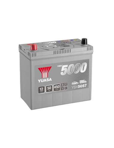 Batería Yuasa YBX5057 - 12V 50Ah EN 450A
