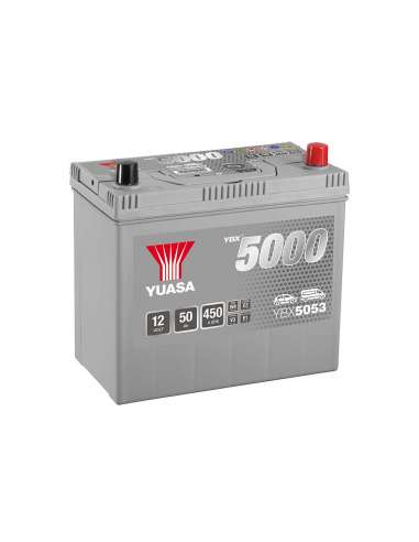 Batería Yuasa YBX5053 - 12V 50Ah EN 450A