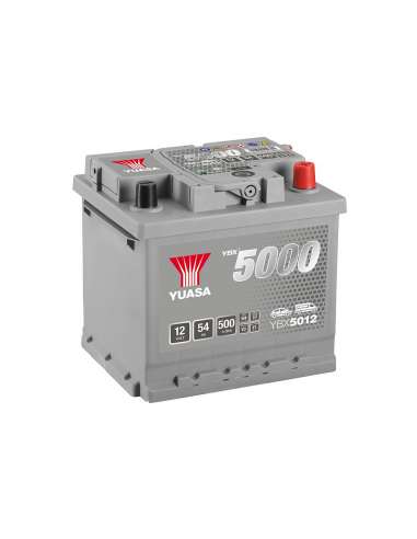 Batería Yuasa YBX5012 - 12V 54Ah EN 500A