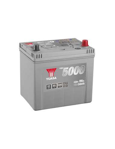 Batería Yuasa YBX5005 - 12V 65Ah EN 580A
