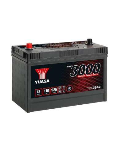 BATERIA  YUASA YBX3642 12V 110Ah EN...