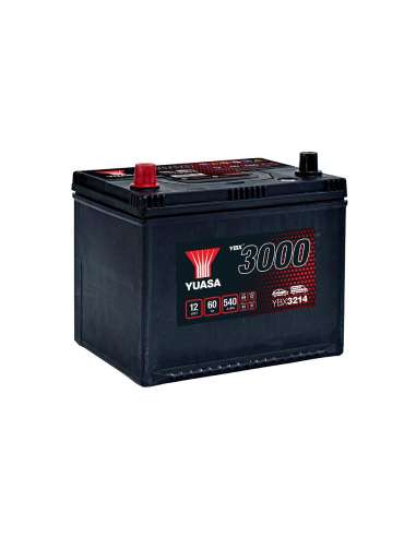 Batería Yuasa YBX3214 - 12V 60Ah EN 540A