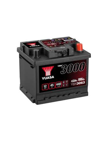 Batería Yuasa YBX3063 - 12V 45Ah EN 440A