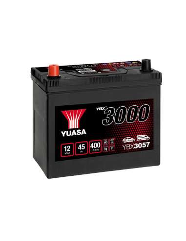 Batería Yuasa YBX3057 - 12V 45Ah EN 400A