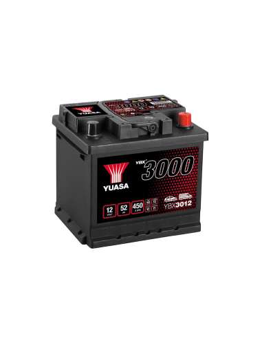 Batería Yuasa YBX3012 - 12V 52Ah EN 450A