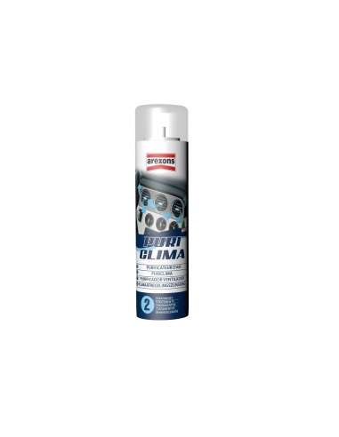 Limpiador y purificador del sistema de aire acondicionado coche Arexons - Puri Clima - 350 ml