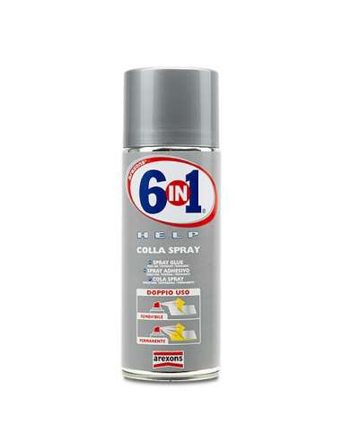 Spray Adhesivo Doble Uso 6 en 1 Arexons 400 ml