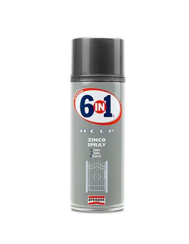 Lubricante Spray Zinc 6 en 1 Arexons 400 ml