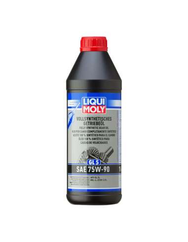 Liqui Moly 1414 - Aceite 100 % sintético para el cambio GL5 SAE 75W-90 1L