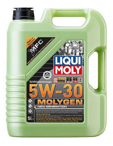 Liqui Moly 9952 - Aceite de motor antifricción Molygen New Generation 5W-30