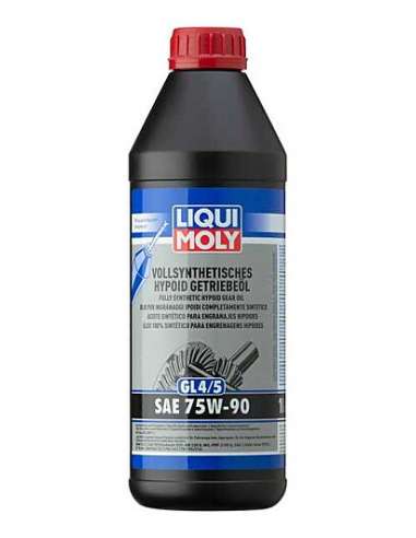 Liqui Moly 1024 - Aceite sintético para engra­najes hipoides GL4 GL5 75W-90 1L