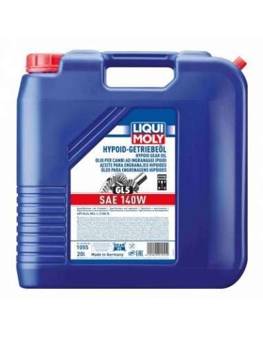 Liqui Moly 1055 - Aceite para engranajes hipoides SAE 140W GL5 20 L