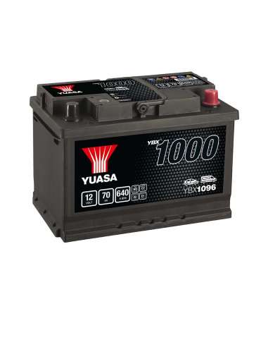 Batería Yuasa YBX1096 - 12V 70Ah EN 620A