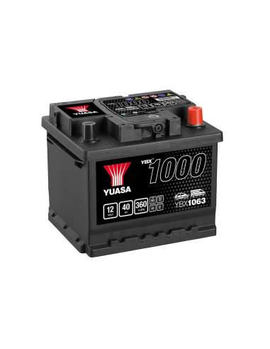 Batería Yuasa YBX1063 - 12V 40Ah EN 360A