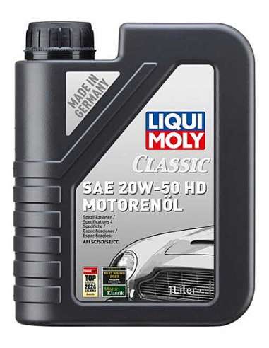 Liqui Moly 1128 - Aceite Classic Motorenöl SAE 20W-50 HD
