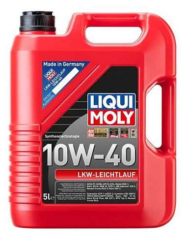 Liqui Moly 1185 - Aceite antifricción sintético Truck Low-​friction Motor Oil 10W-40 5L