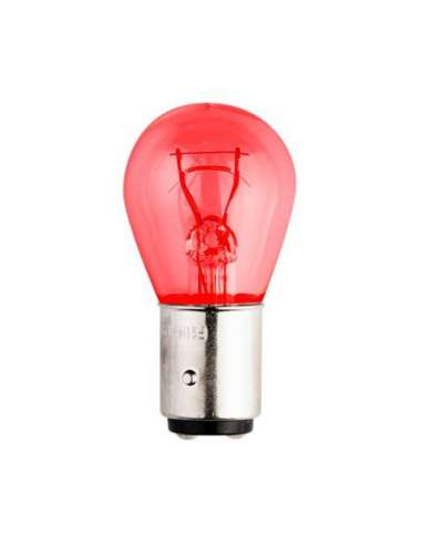 Bombilla Bosma Lampara Bay15D - 12V 21/5W Rojo