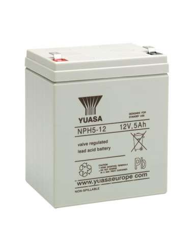Batería Yuasa NPH5-12 - 12V 5Ah