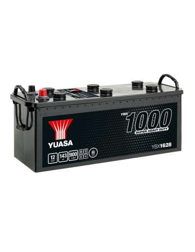 Batería Yuasa YBX1628 - 12V 143Ah EN 900A HD