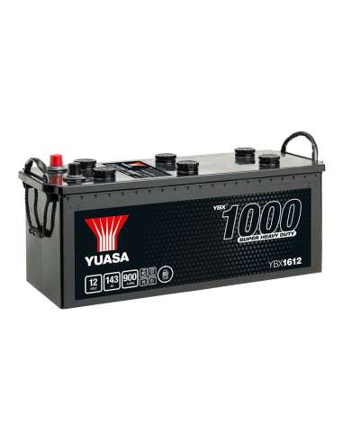 Batería Yuasa YBX1612 - 12V 143Ah EN 900A