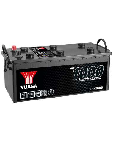 Bateria Yuasa YBX1629 - 12V 180Ah EN 1100A HD