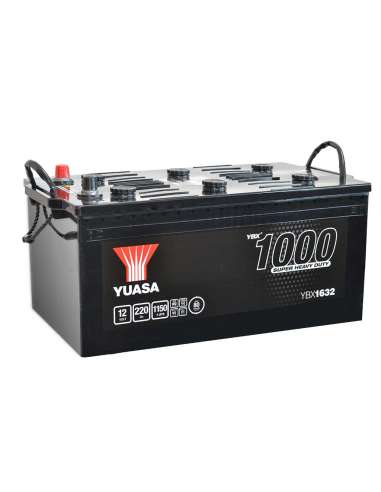 Batería Yuasa YBX1632 - 12V 220Ah EN 1150A HD