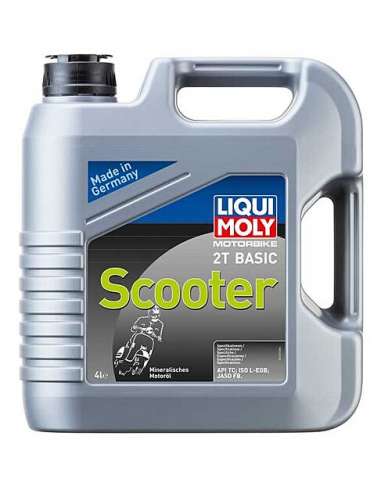 Liqui Moly 1237 - Aceite Motorbike 2T Basic Scooter 4L